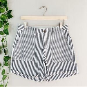 GAP Women’s Linen Blend High Waisted Shorts Sz 4
